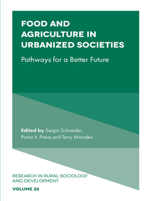 cover image of Food and Agriculture in Urbanized Societies